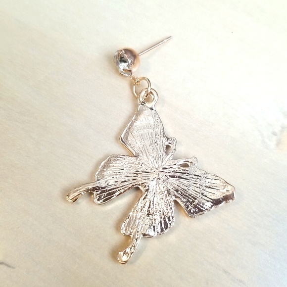 3 for $15 Sparkly Butterfly Earrings - Picture 3 of 3